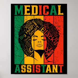 Affiche Mois de l'histoire des Noirs Instant Médical Afro-