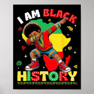 Affiche Mois de l'histoire des Noirs Je suis l'histoire no
