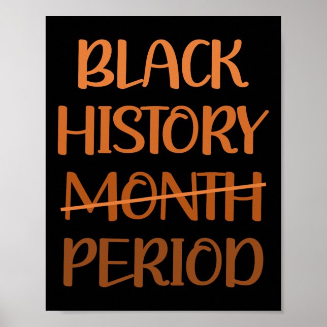 Affiche Mois de l'histoire des Noirs Période Femmes afro-a (Devant)