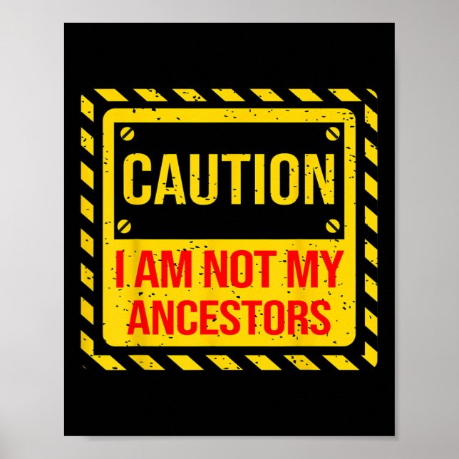Affiche Mois de l'histoire des Noirs Tant que je suis Noir (Devant)