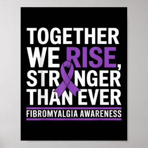 Affiche Mois De Sensibilisation À La Fibromyalgie Nous Aug