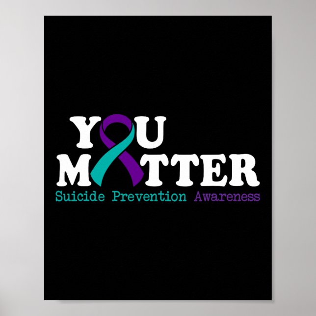 Affiche Mois de sensibilisation à la prévention du suicide (Devant)