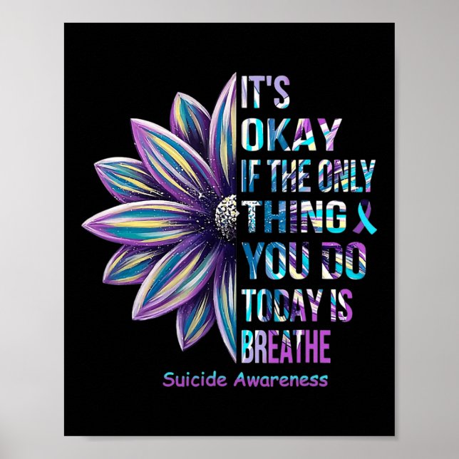 Affiche Mois de sensibilisation à la prévention du suicide (Devant)