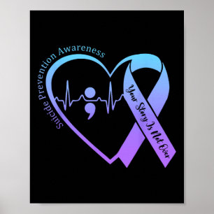 Affiche Mois De Sensibilisation À La Prévention Du Suicide