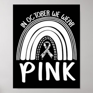 Affiche Mois de sensibilisation au cancer