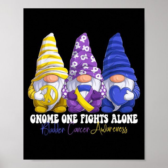 Affiche Mois de sensibilisation au cancer de la vessie Fun (Devant)