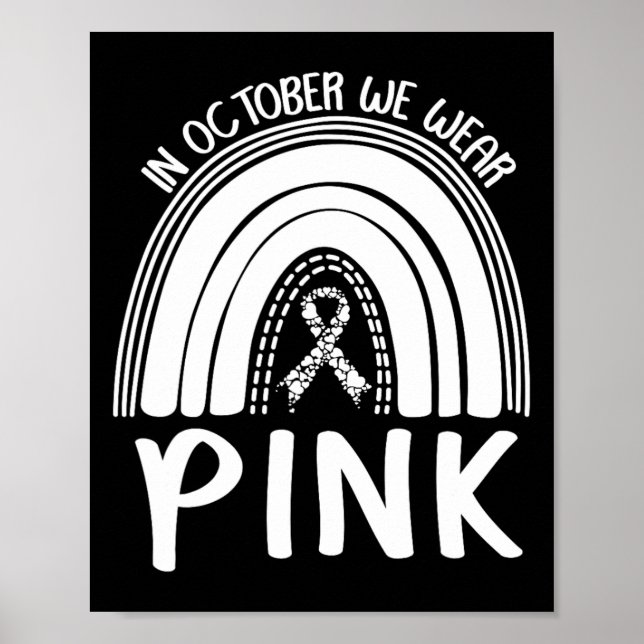Affiche Mois de sensibilisation au cancer du sein (Devant)