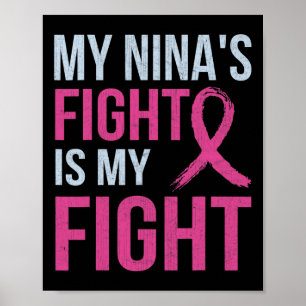 Affiche Mois de sensibilisation au cancer du sein Mon comb