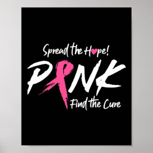 Affiche Mois de sensibilisation au cancer du sein Répandre