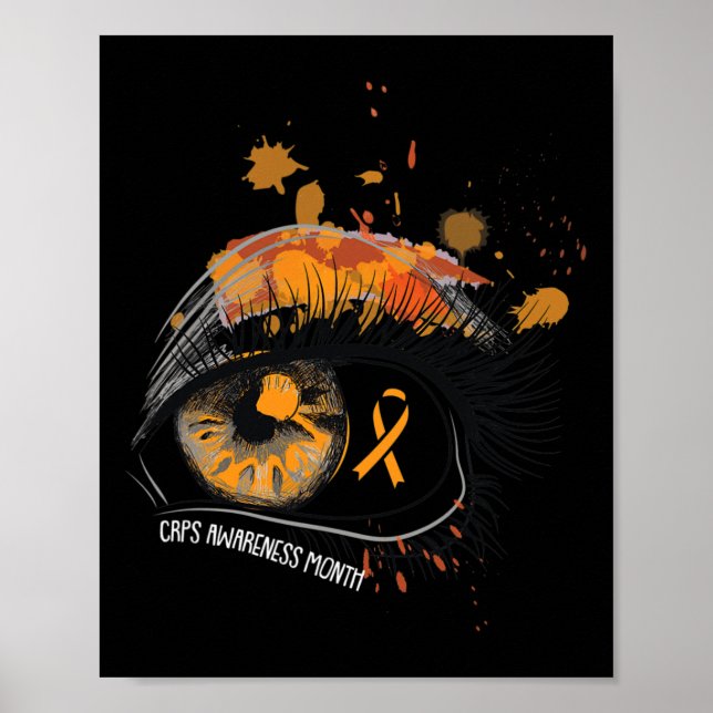 Affiche Mois de sensibilisation aux Crps Complexe Douleur  (Devant)