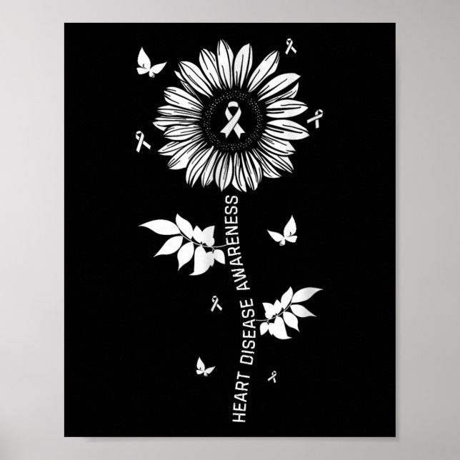 Affiche Mois de sensibilisation aux maladies cardiaques (Devant)