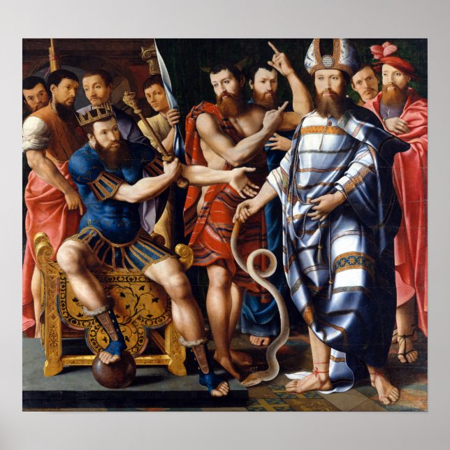 Affiche Moïse et Aaron avant Pharaon (Devant)