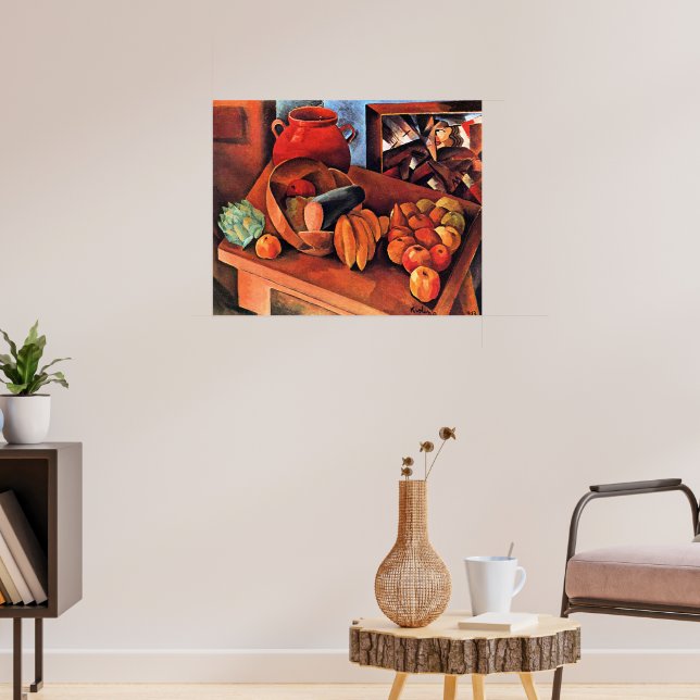 Affiche Moise Kisling, Nature morte avec des fruits, (Salon 3)