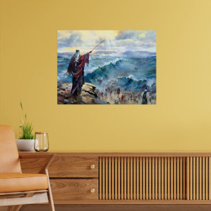 Affiche Moïse Partant De La Mer Rouge