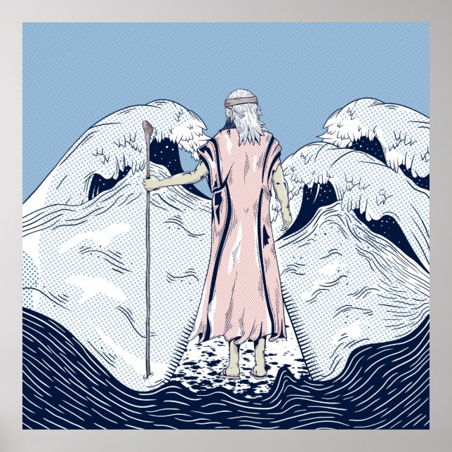 Affiche Moïse Partir de la mer rouge (Devant)