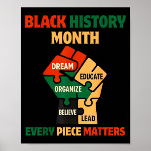 Affiche Moisson Histoire Noir Puzzle Chaque Pièce