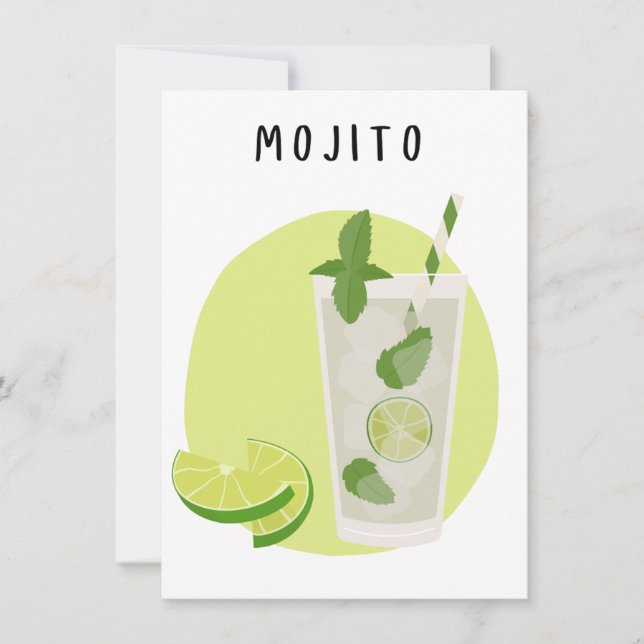 Affiche Mojito petit format (Devant)