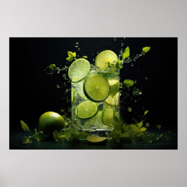 Affiche Mojito Splash (Devant)
