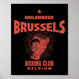 Affiche Molenbeek Brussels Boxing Club Belgique - Boxe 2