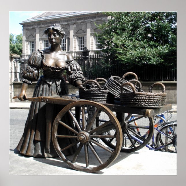 Affiche Molly Malone et Wheelbarrow Irlande (Devant)