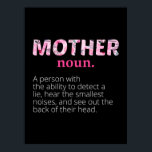 Affiche Mom Art Floral Mother Definition<br><div class="desc">Mom Art Floral Mother Definition</div>