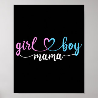 Affiche Mom of both mama of boys and girls