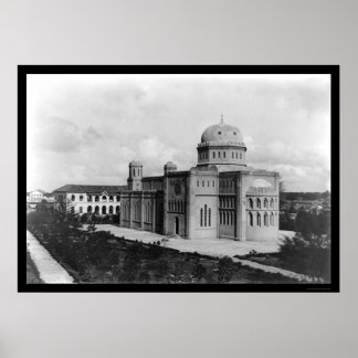 Affiche Mombasa, Cathédrale du Kenya 1902