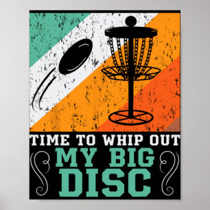 Affiche Moment de sortir mes grands joueurs de disc golf S