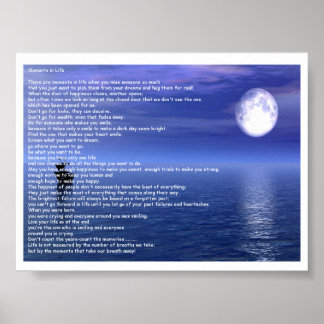 Affiche Moments Dans La Vie