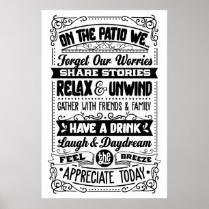 Affiche Moments de patio : Où se déroulent les histoires
