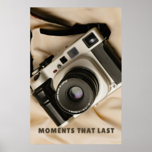 Affiche Moments qui durent : Appareil photo vintage et art