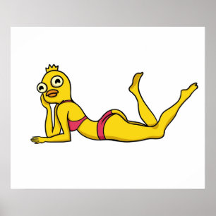 Affiche Momo chaud canard