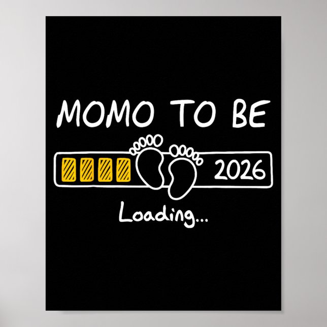 Affiche Momo To Be 2026 Loading Momo Est 2026  (Devant)