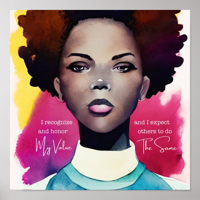 Affiche Mon aimant de valeur (Devant)