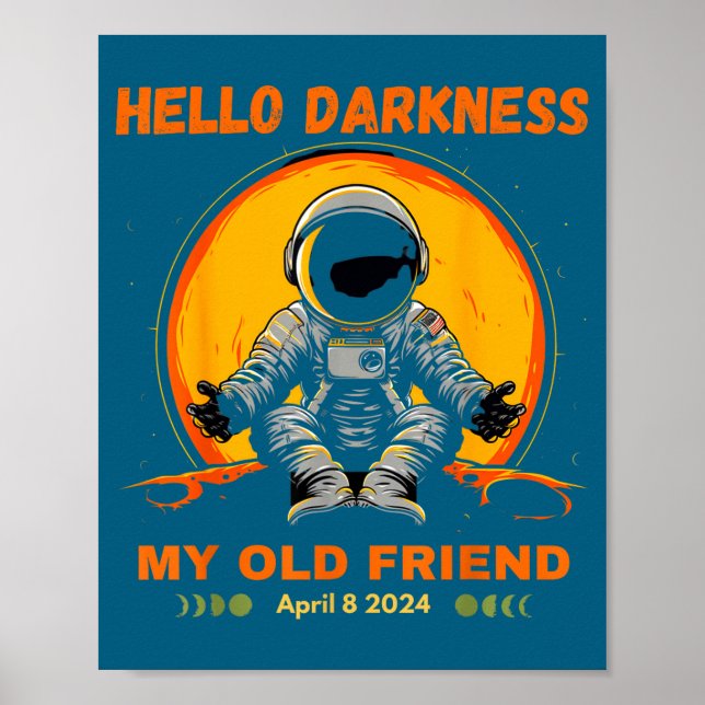 Affiche Mon ami d'obscurité Eclipse solaire (Devant)