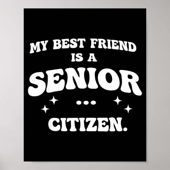 Affiche Mon ami est un senior (Devant)