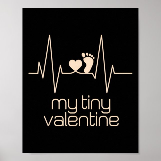 Affiche Mon annonce de grossesse pour la Saint-Valentin po (Devant)