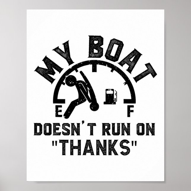 Affiche Mon bateau ne fonctionne pas grâce à la navigation (Devant)