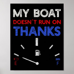 Affiche Mon bateau ne fonctionne pas grâce au Capitaine Bo