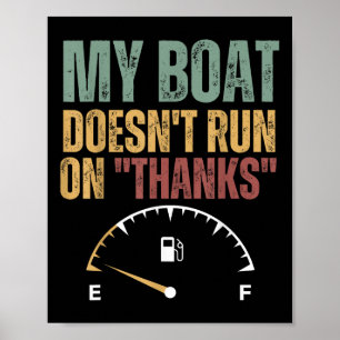 Affiche Mon bateau ne fonctionne pas grâce au capitaine du