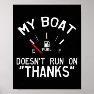 Affiche Mon bateau ne fonctionne pas sur les blagues de re