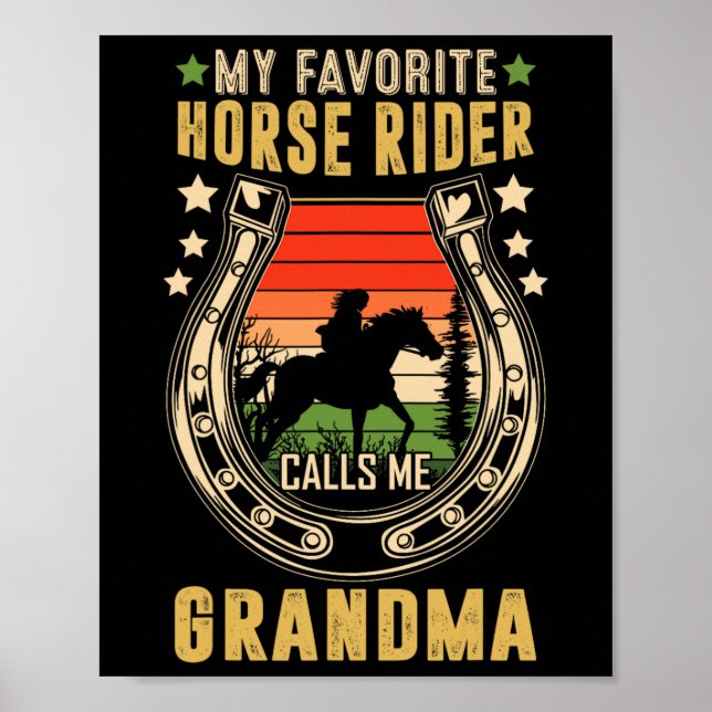 Affiche Mon cavalier Préféré M'Appelle Grand-Mère D (Devant)