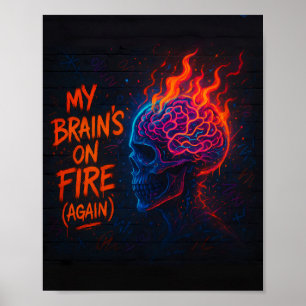 Affiche Mon cerveau est en feu (encore)