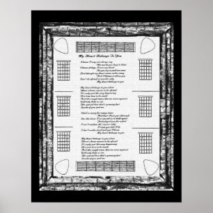 Affiche Mon Coeur Vous Appartient