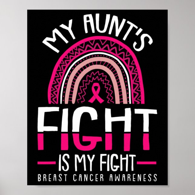 Affiche Mon combat Aunts est ma lutte contre le cancer du  (Devant)