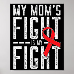 Affiche Mon combat de maman est ma lutte contre le cancer 