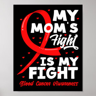 Affiche Mon combat de maman est ma lutte contre le cancer