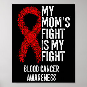 Affiche Mon combat de maman est ma lutte contre le cancer 