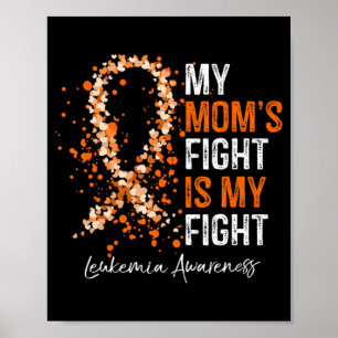 Affiche Mon combat de maman est mon combat contre la leucé