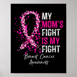 Affiche Mon combat de mamans est ma lutte contre le cancer